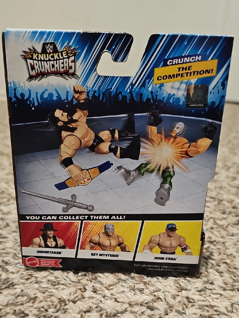 WWE Knuckle Crunchers Drew McIntyre Action Figure